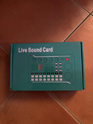 Tarjeta de Sonido - Mixer Audio