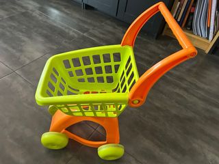 Carrito compra juguete niño