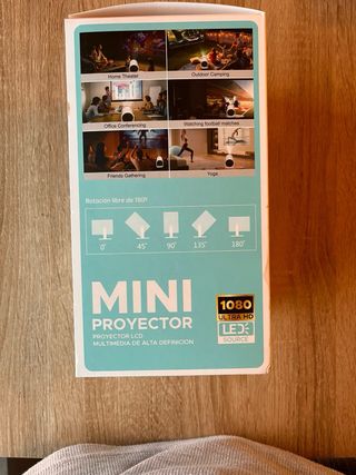 Mini proyector HY300 - Portátil 1080p