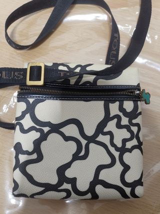Bolso Tous niña blanco y negro