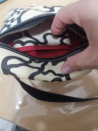 Bolso Tous niña blanco y negro