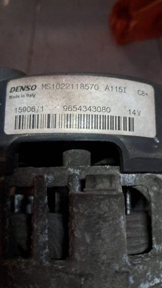 Alternador Peugeot 207 Denso