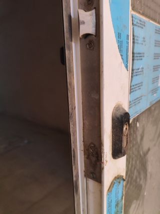 Puertas aluminio doble hoja