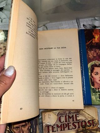 Set 5 libri Vintage 1900 da collezionismo