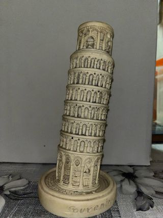 Statuetta Torre di pisa Vintage