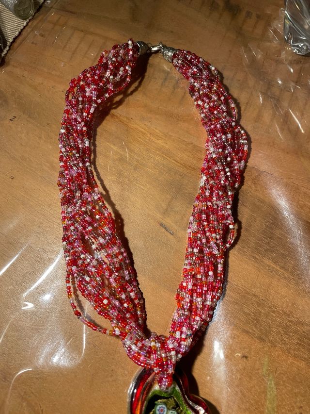 Collana murano torchon