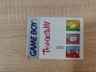 Manual tamagotchi Game boy