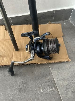 caña pesca GRAUVELL MAS CARRETE Y PIQUETA 