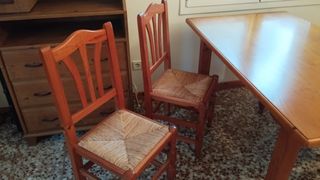 Conjunto mesa y sillas comedor