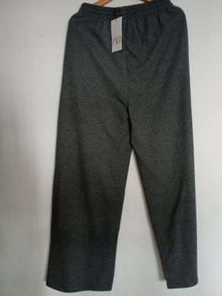 Pantalones deportivos Zara grises