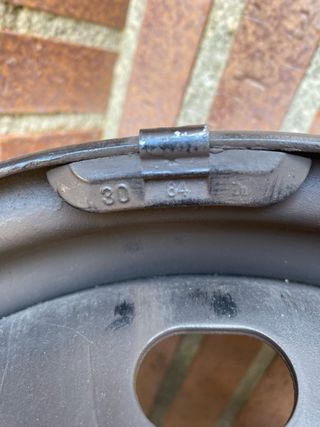 Juego 4 Llantas Fiat 16" con tapas