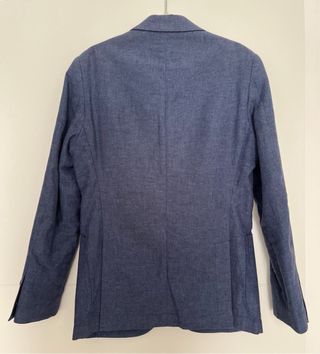 Americana lino melange Álvaro Moreno.