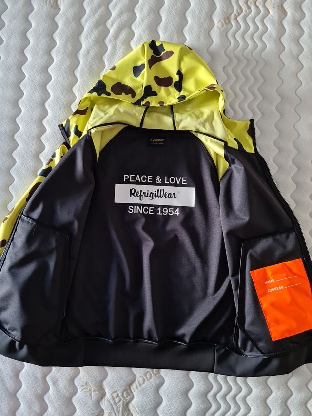 Giacca RefrigiWear Giallo Arancio
