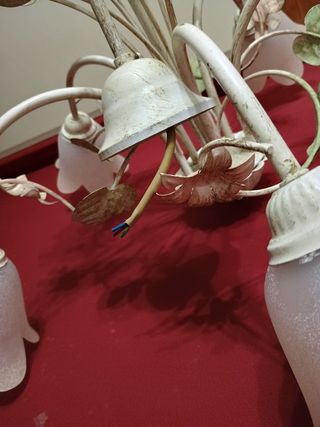 Lampadario in metallo