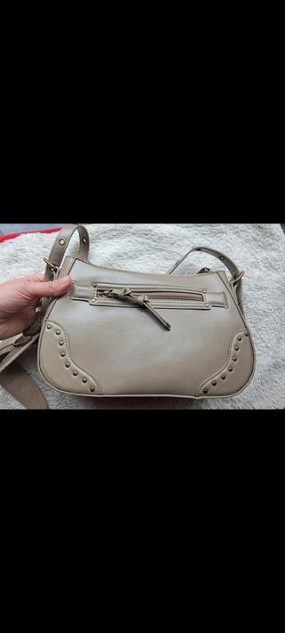 Bolso bandolera Parfois beige