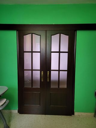 Puerta corredera salón