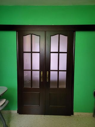 Puerta corredera salón