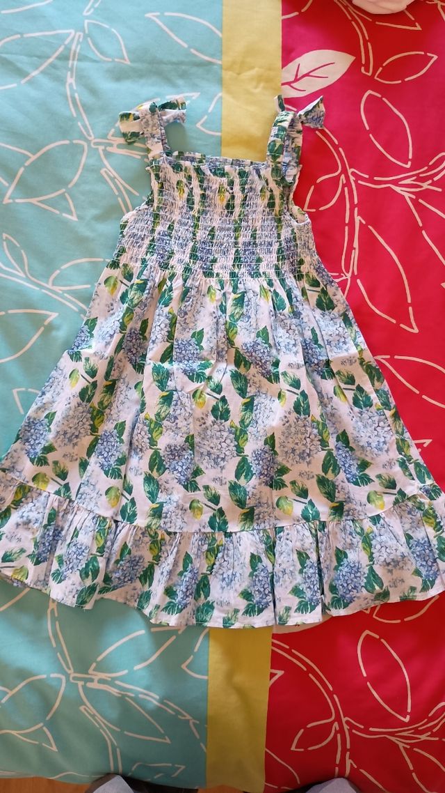 Vestido de Verano tirantes niña
