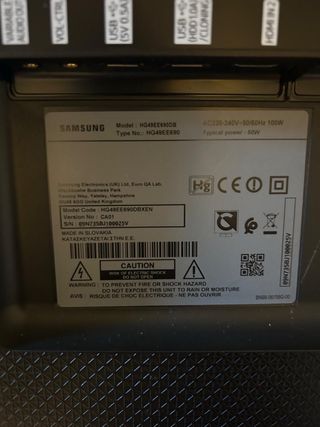 Televisor samsung de 49’’. FALLA LA PLACA MADRE.