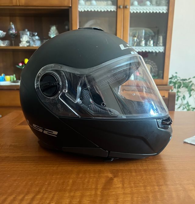 Casco Moto Modulare LS2 Strobe – Nero Opaco – M