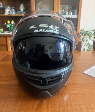 Casco Moto Modulare LS2 Strobe – Nero Opaco – M