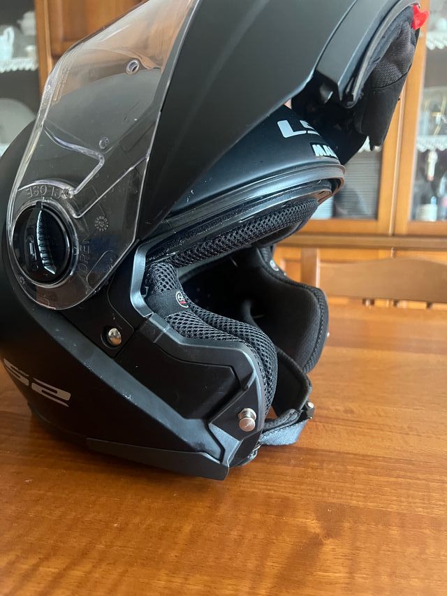 Casco Moto Modulare LS2 Strobe – Nero Opaco – M