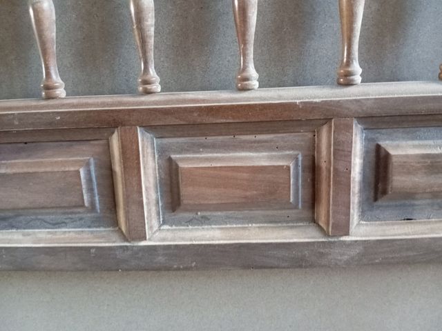 Cabecero doble camas antiguo