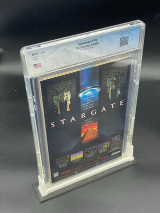 Superman 100  DC Comics  Foil Edition  9.0 EGC
