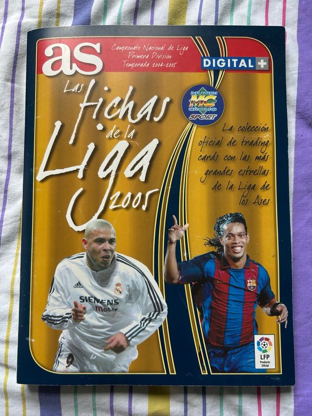 Album cromos Liga 2005