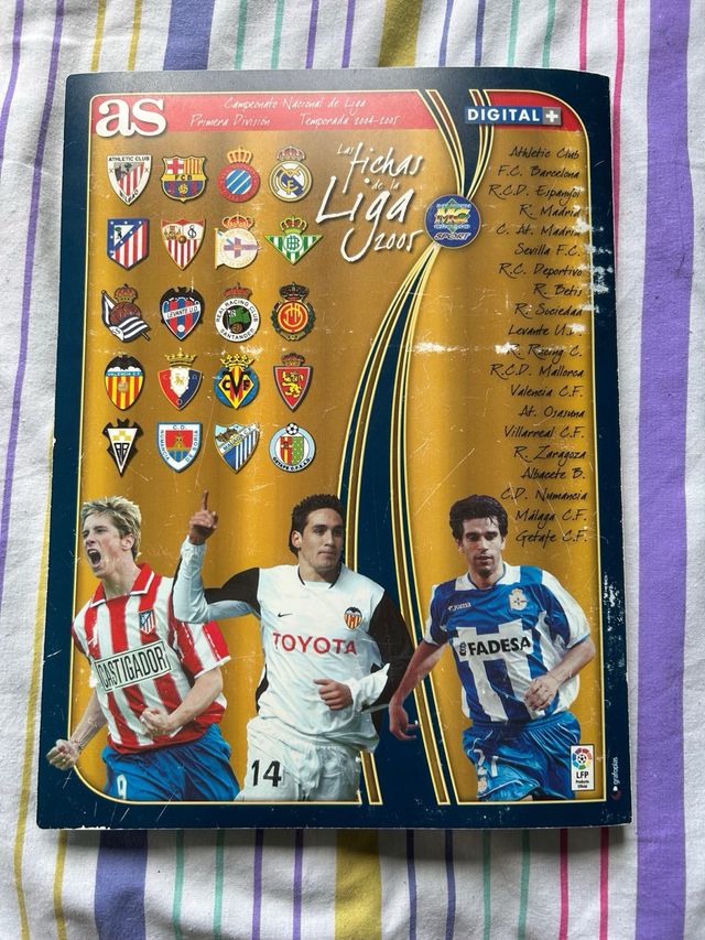 Album cromos Liga 2005