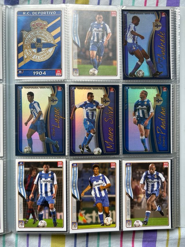 Album cromos Liga 2005