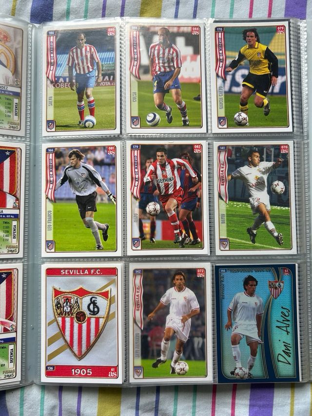 Album cromos Liga 2005