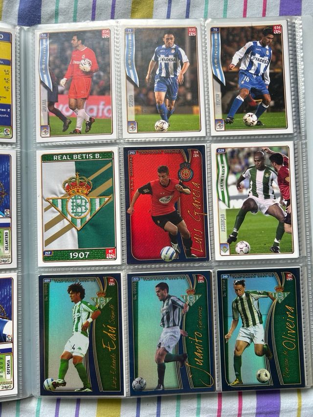 Album cromos Liga 2005