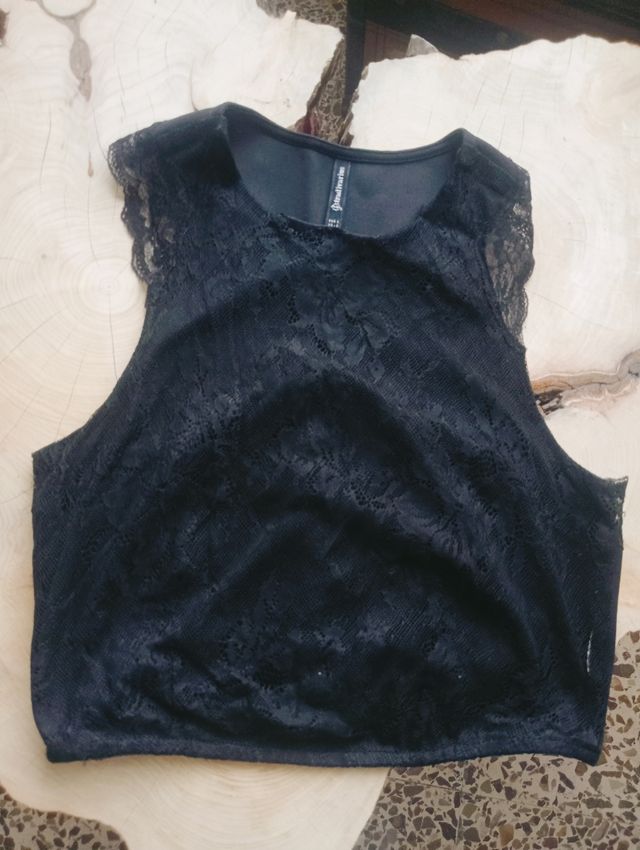Top encaje