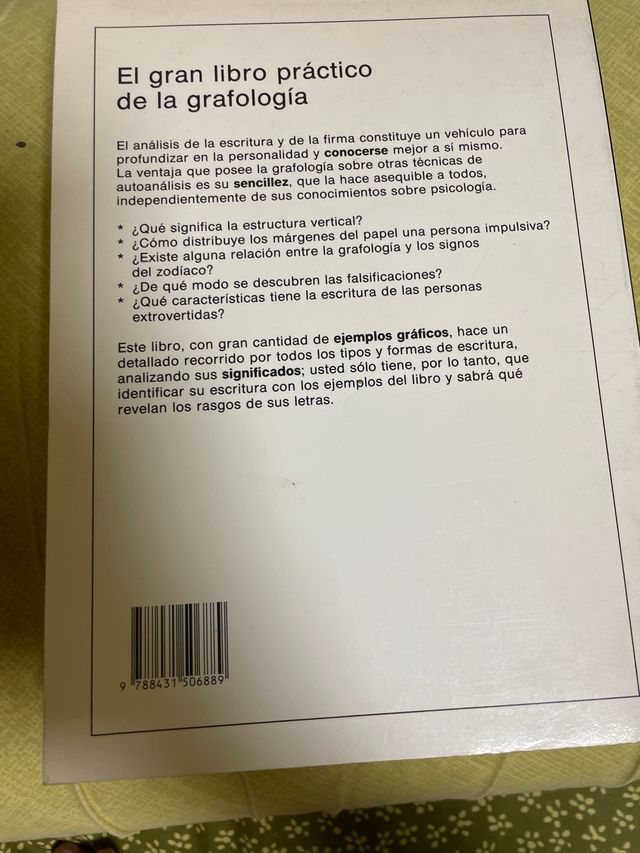 Gran Libro Practico de La Grafologia (Spanish E...