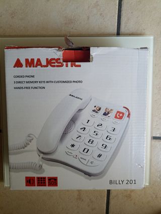 Telefono fisso Majestic Billy 201