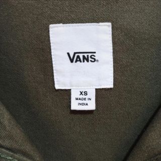 Vestido camisero Vans verde militar