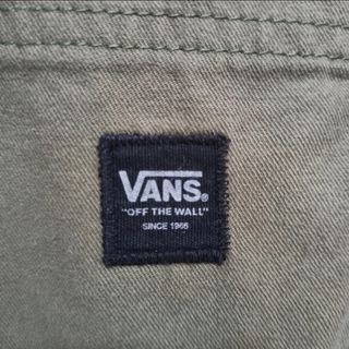 Vestido camisero Vans verde militar