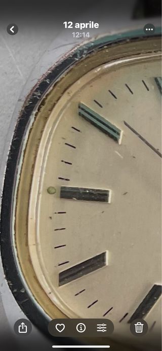 Rologio vintage a carica manuale