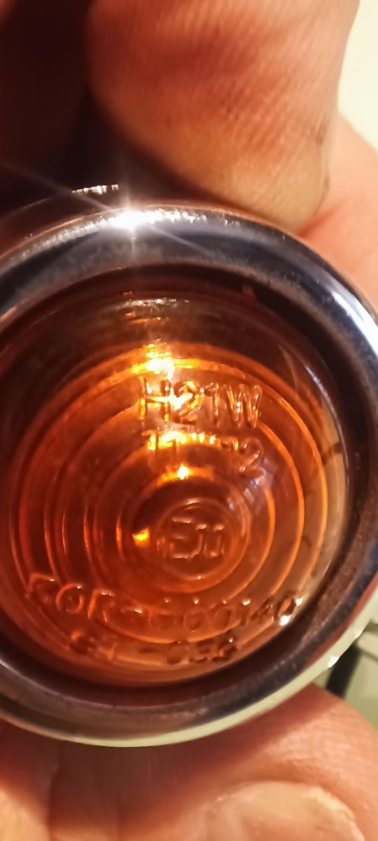 Intermitente moto clásico tipo bullet