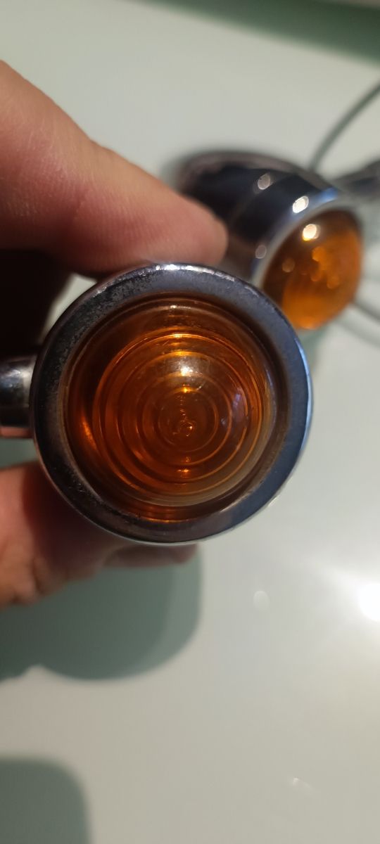 Intermitente moto clásico tipo bullet