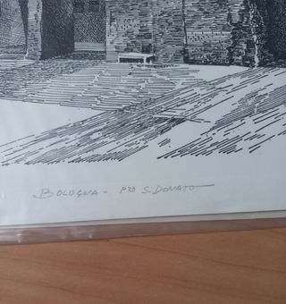 Stampa d'arte: Porta San Donato, Bologna