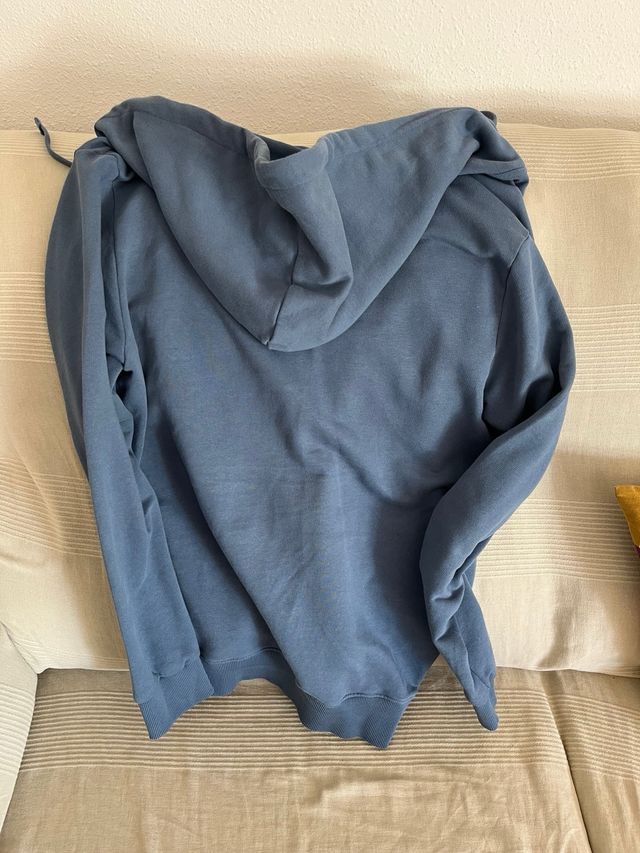 Chaqueta Silbon azul con capucha