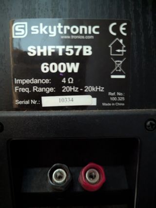 Altavoces pasivos Skytronic SHFT57B 600W