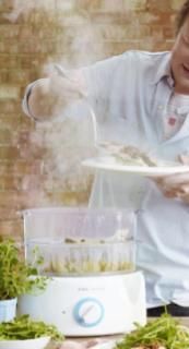 Vaporera eléctrica Phillips  Jamie Oliver