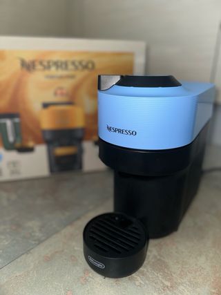 Cafetera Nespresso Vertuo Pop Azul