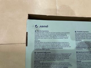 Mochila Portabebés Jané - Ergonómica