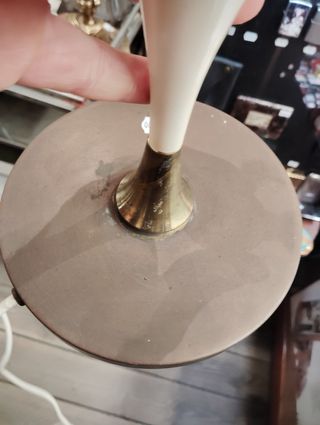 Pie de lámpara vintage estiluz