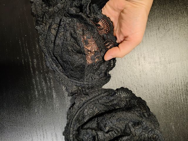 Reggiseno nero Malizia