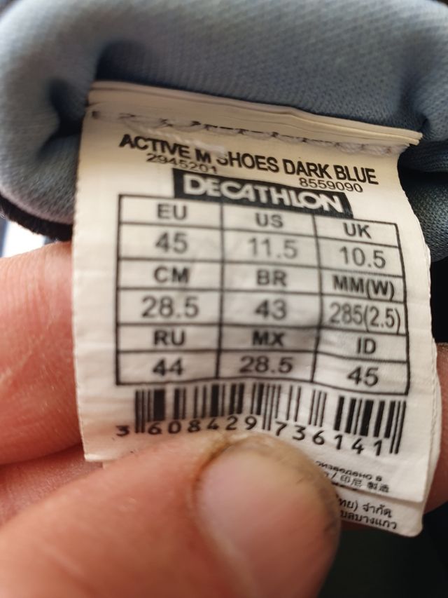 Zapatillas Decatlon como nuevas